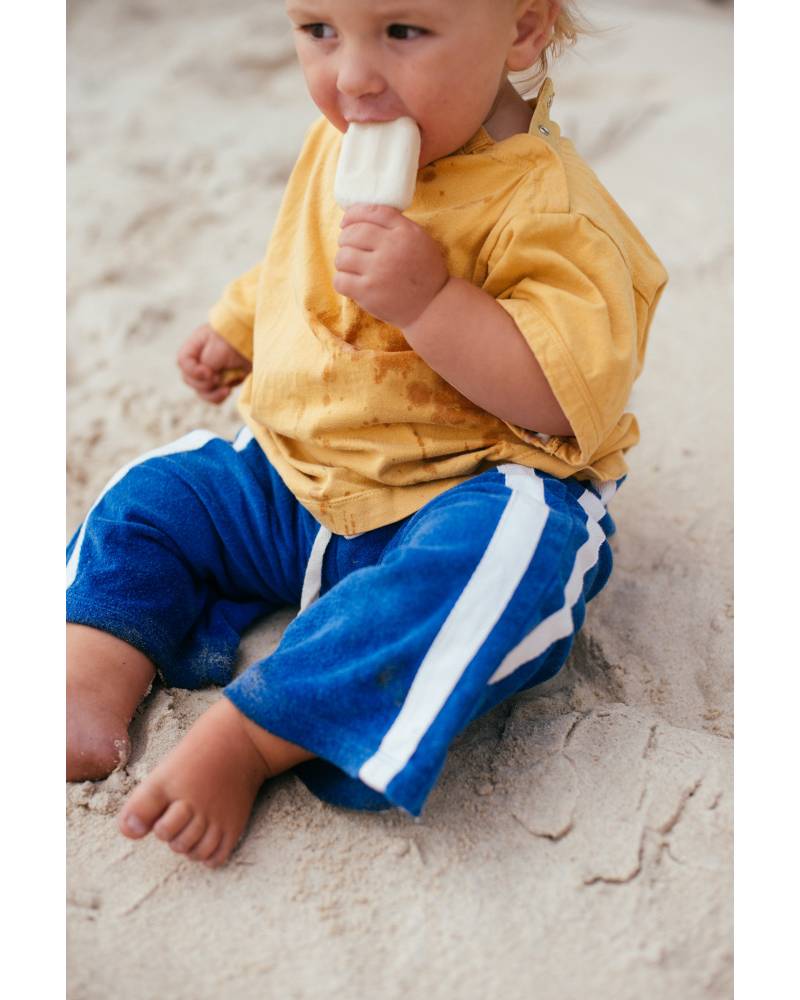 Mini Terry Pant in Cobalt - Atmosea
