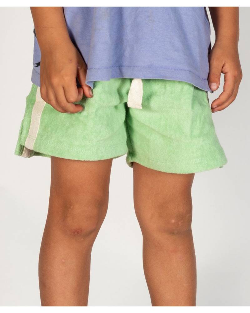Mini Terry Towelling Shorts in Mint 