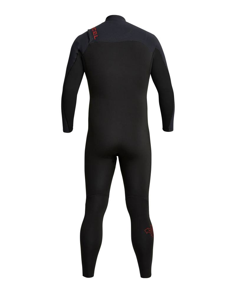 MENS PHOENIX 3/2MM STEAMER WETSUIT BLACK
