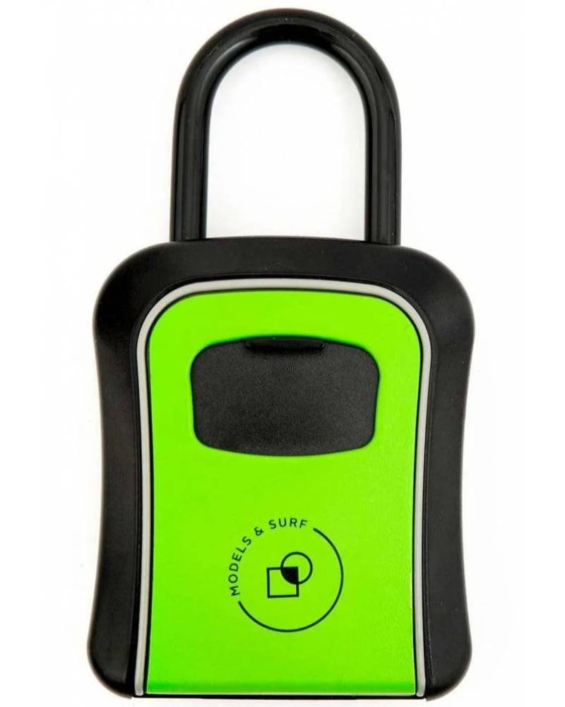 Models & Surf Surf padLock Green front