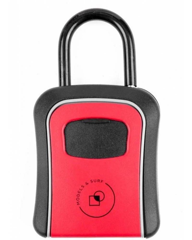 Models & Surf Surf padLock Red front