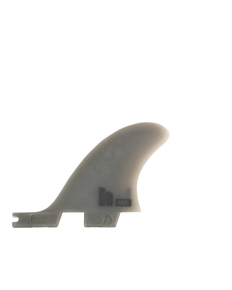 FCS II Mark Richards Neo Glass Twin + Stabiliser Fins-Smoke