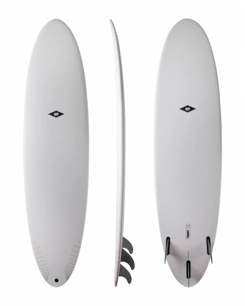Funboard - Protech - 7'6" | 54.4 L / White Tint 