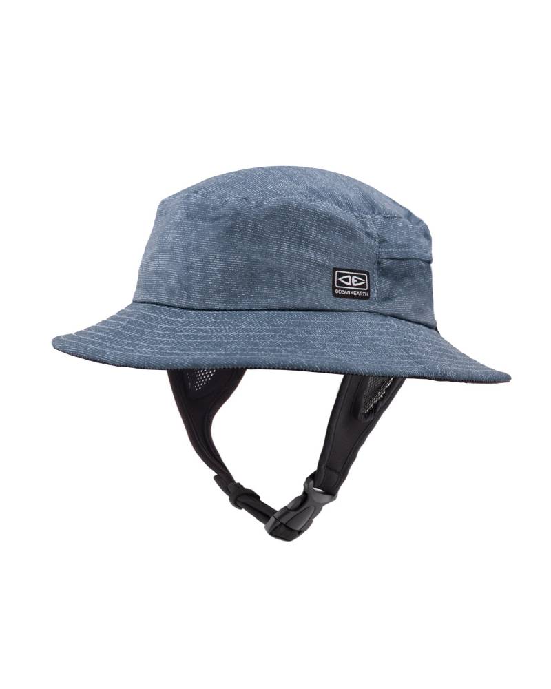 Ocean and Earth Bingin Soft Peak Surf Hat - Blue Marle