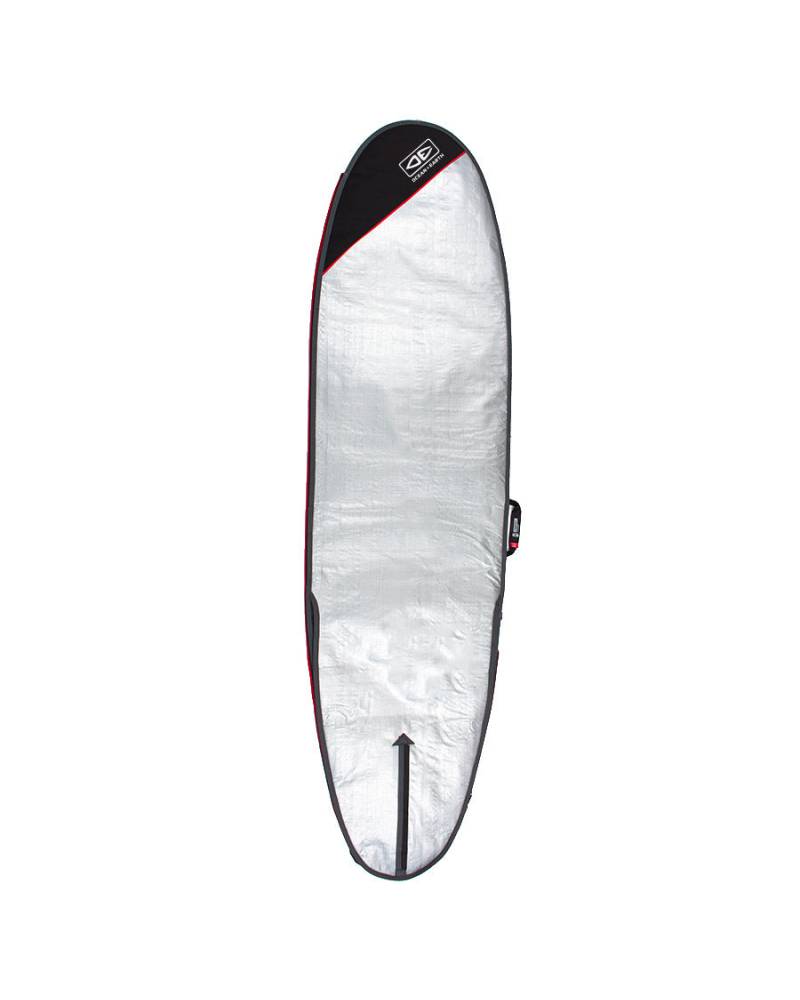 Compact Day Longboard Cover - Silver