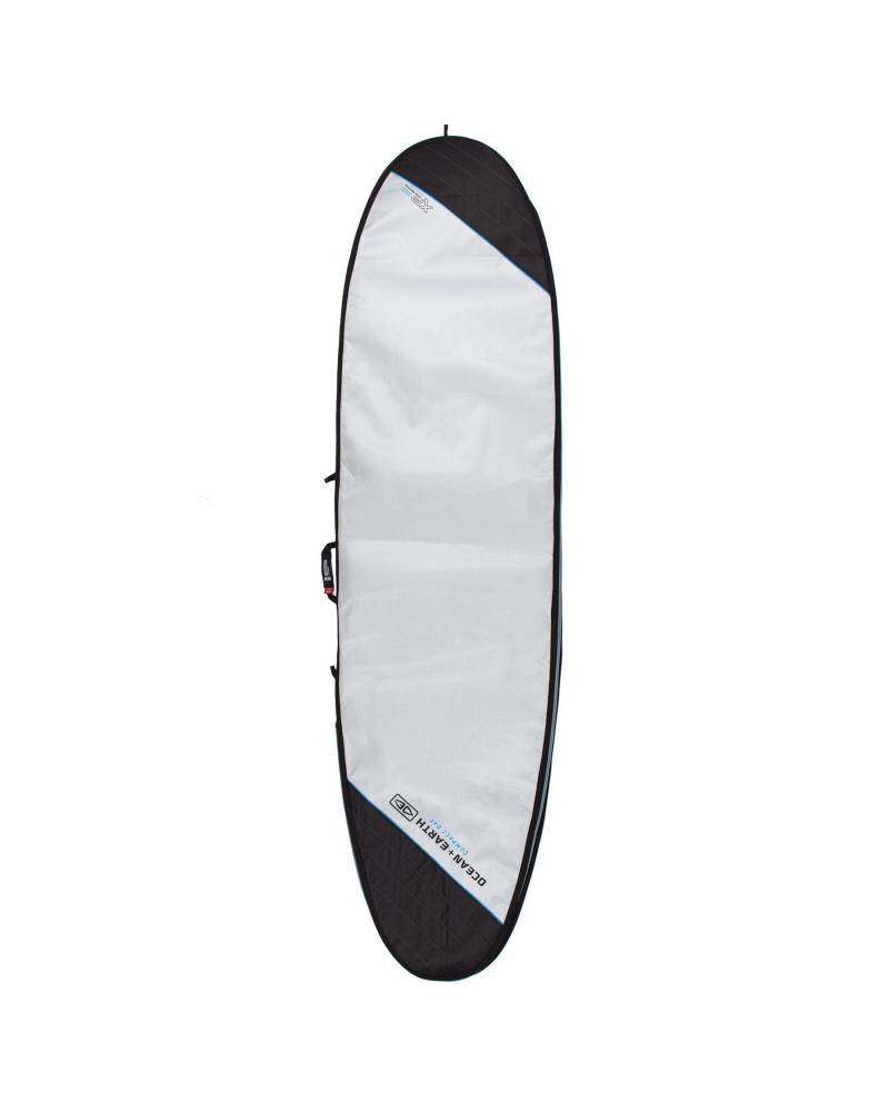 Compact Day Longboard Cover - Silver