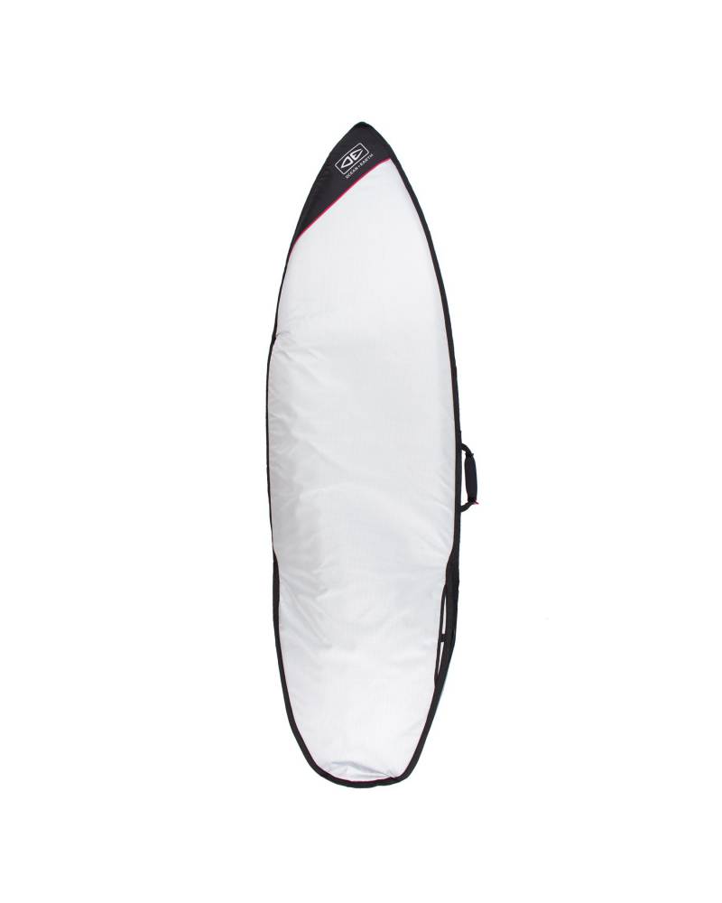 Ocean and Earth Aircon Shortboard Cover - Black Red 
