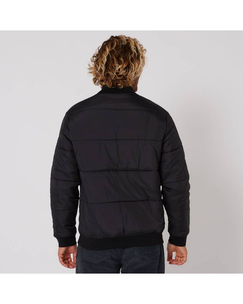 Blackout Puffer Jacket - Black 