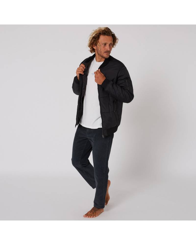 Blackout Puffer Jacket - Black 