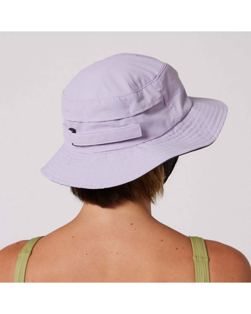 Ocean and Earth Indo Stiff Peak Surf Hat - Pale Lilac