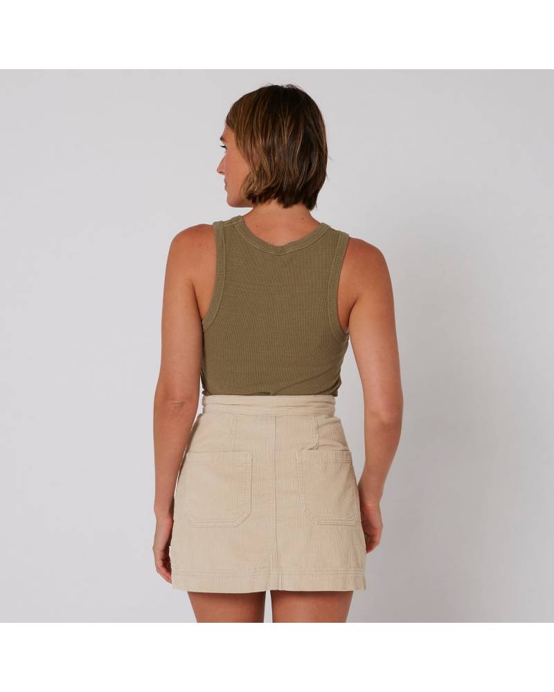 Rib Tank - Olive
