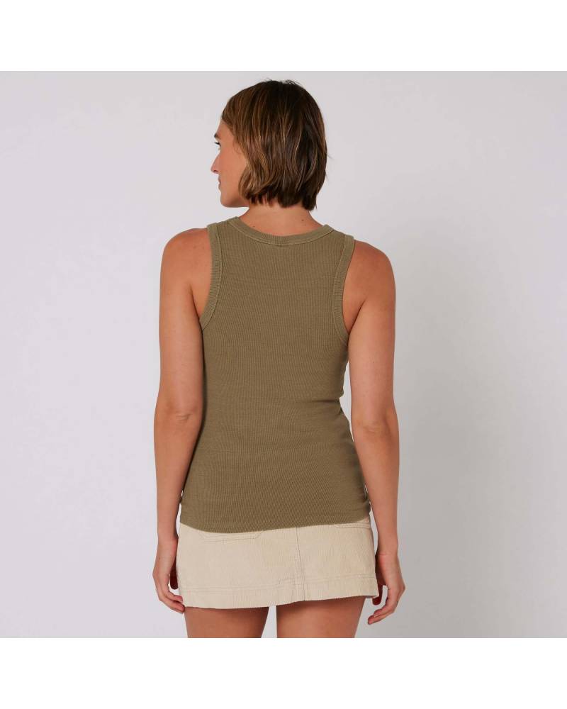 Rib Tank - Olive