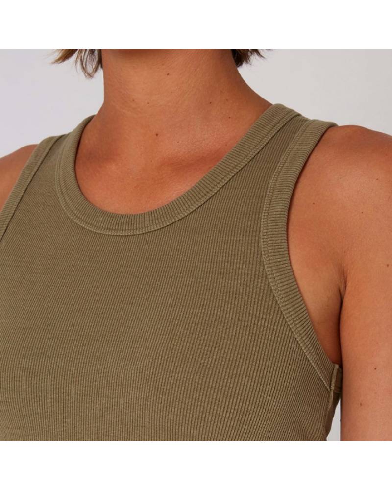 Rib Tank - Olive