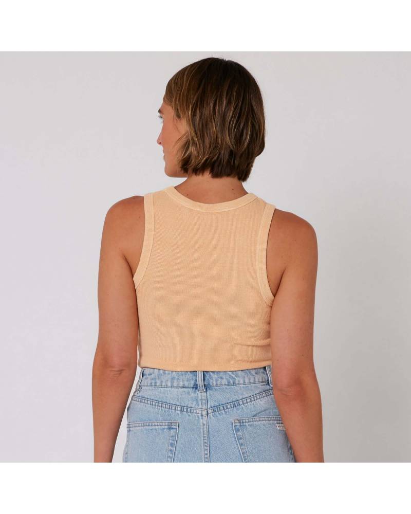 Rib Tank - Peach Fuzz