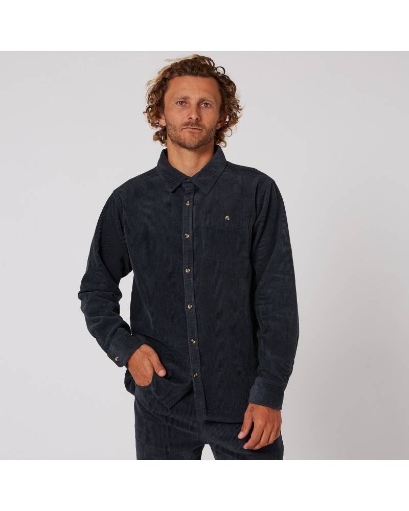 Ocean and Earth Sands Overshirt - Midnight