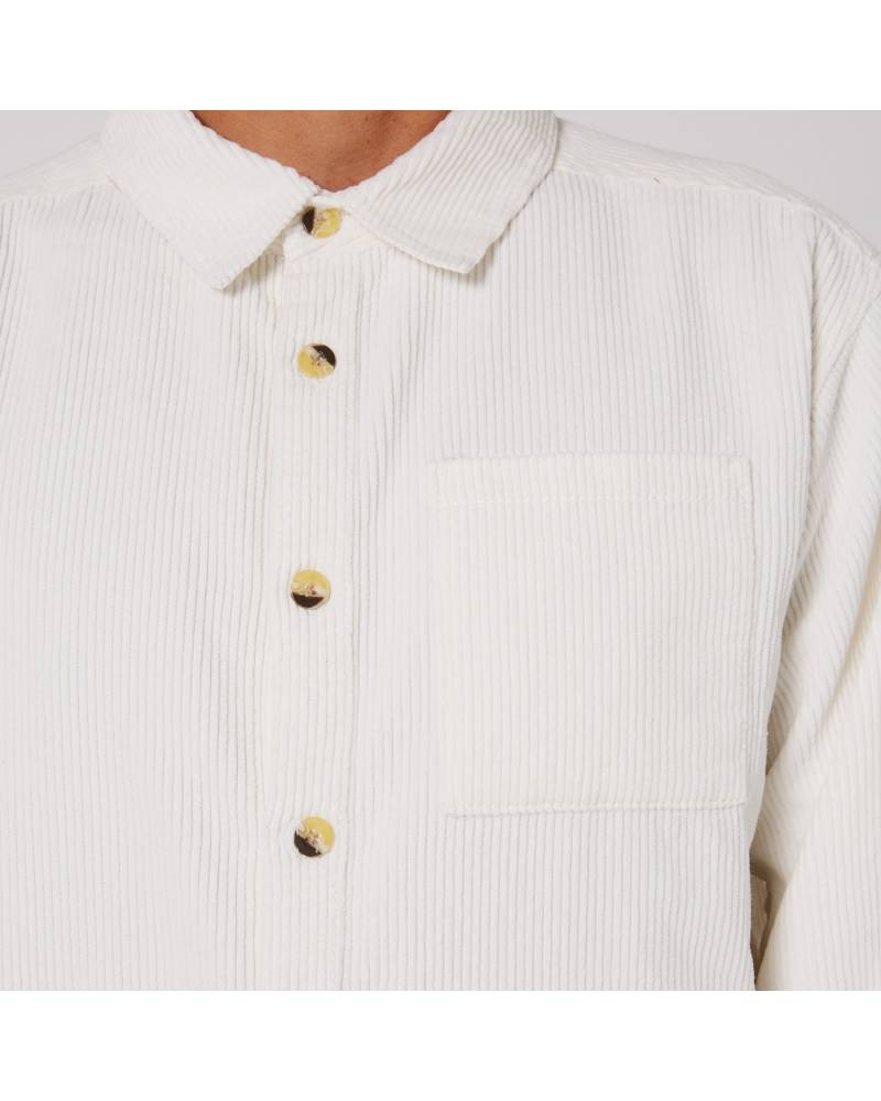 Ocean and Earth Sands Overshirt - Off White