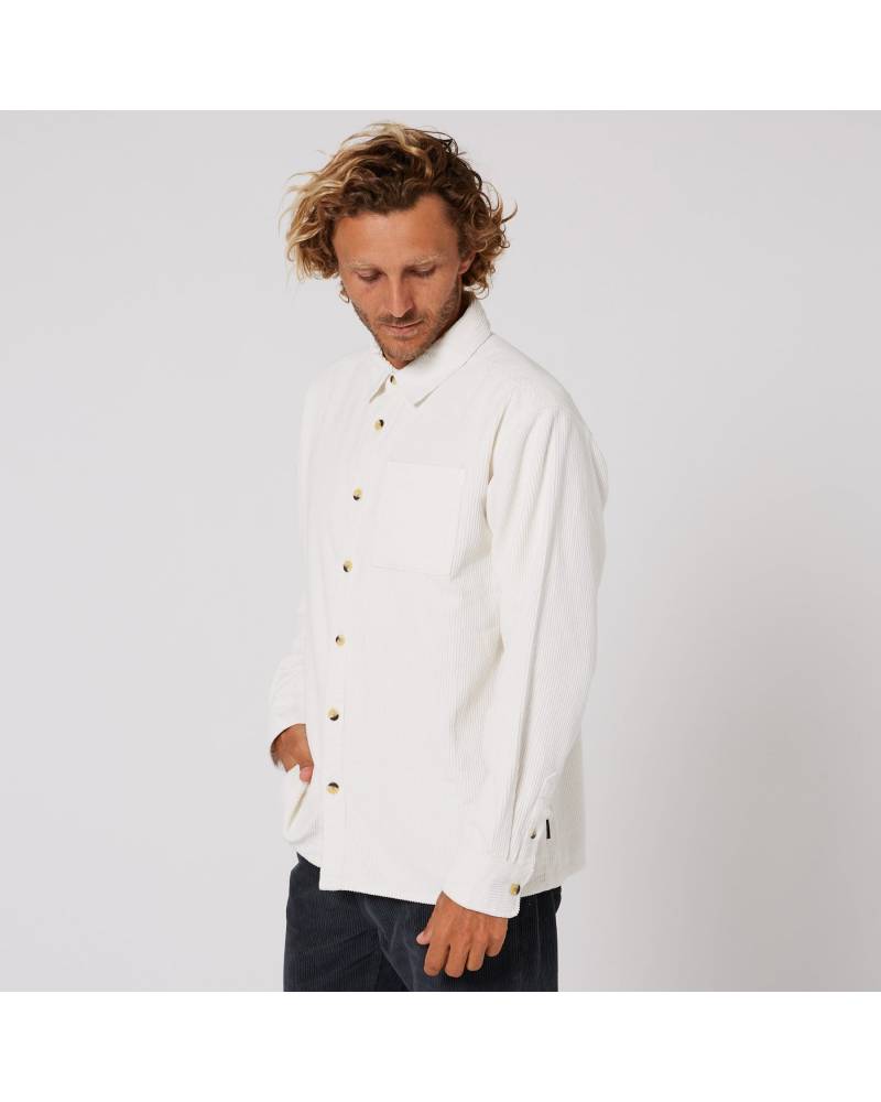 Ocean and Earth Sands Overshirt - Off White