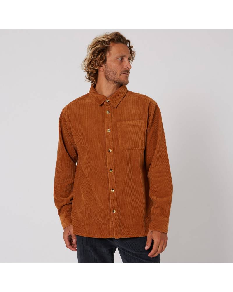 Sands Overshirt - Tobacco