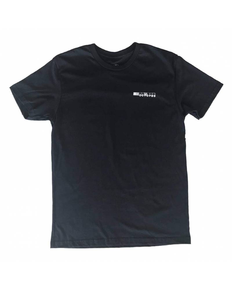Octopus Juggernaut Tee - black - front