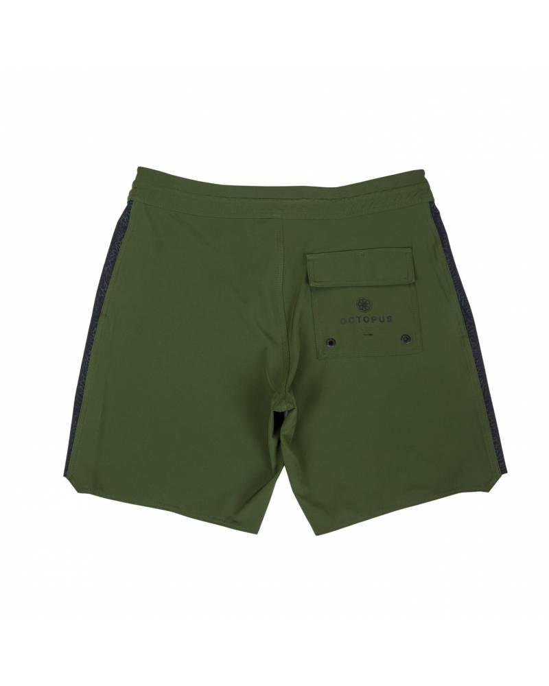 Octopus LeBronz boardshort - green - back