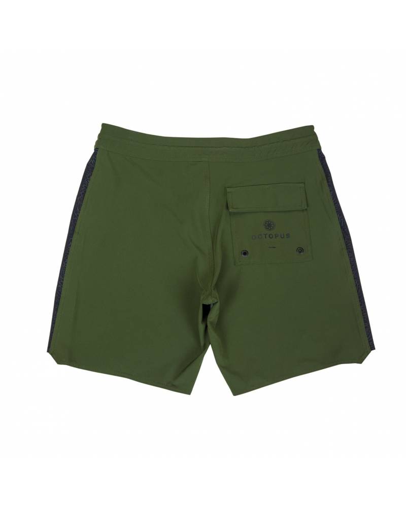 Octopus LeBronz boardshort - green - back