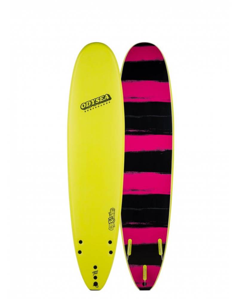 ODYSEA LOG 8'0 - LEMON PINK STRIPES