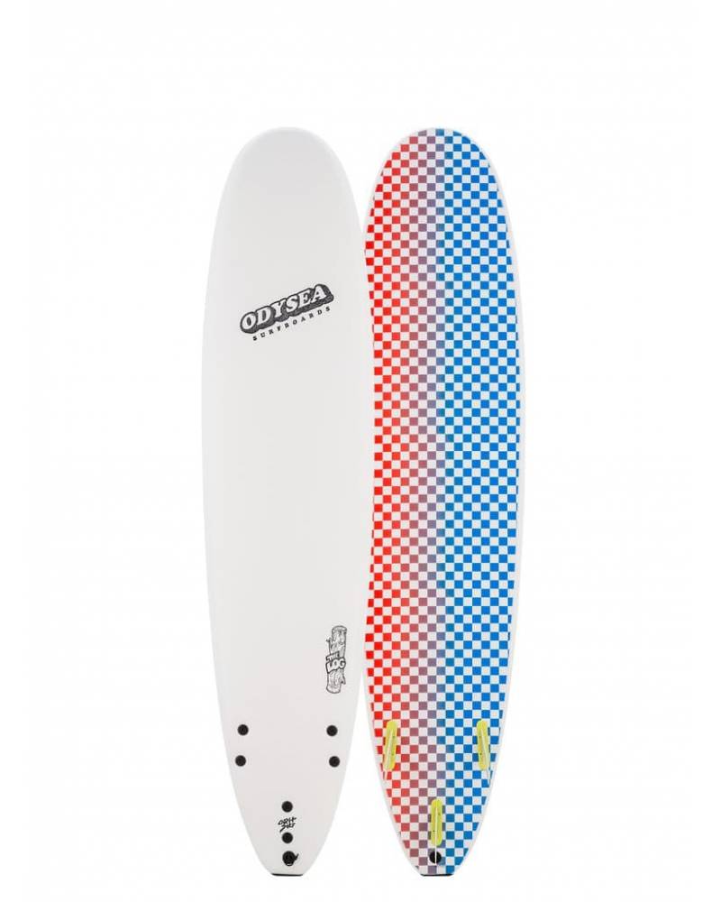 ODYSEA LOG 8'0 - WHITE/CHECKERS