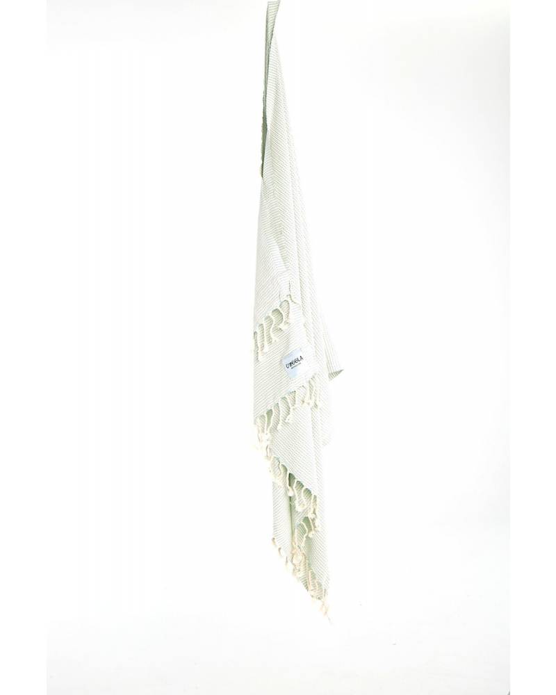 Original Turkish Towel - Baby Blue hanged