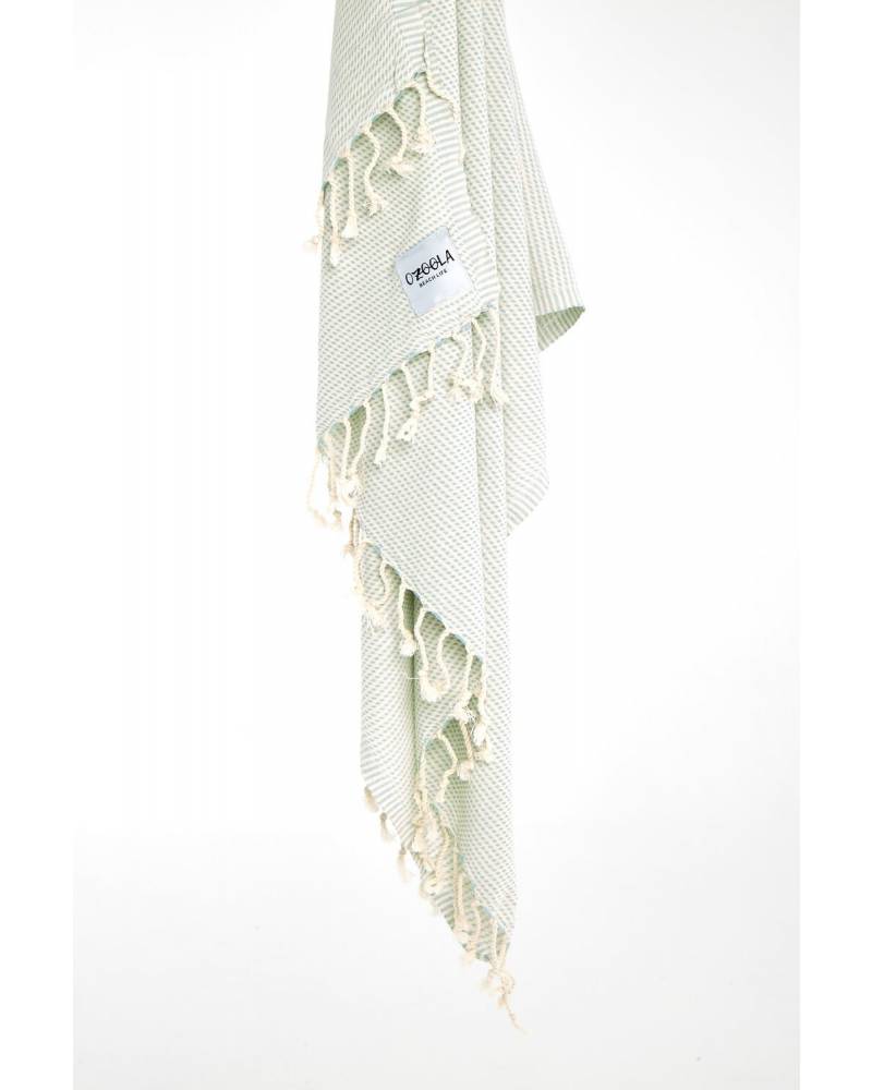 Original Turkish Towel - Baby Blue hanged
