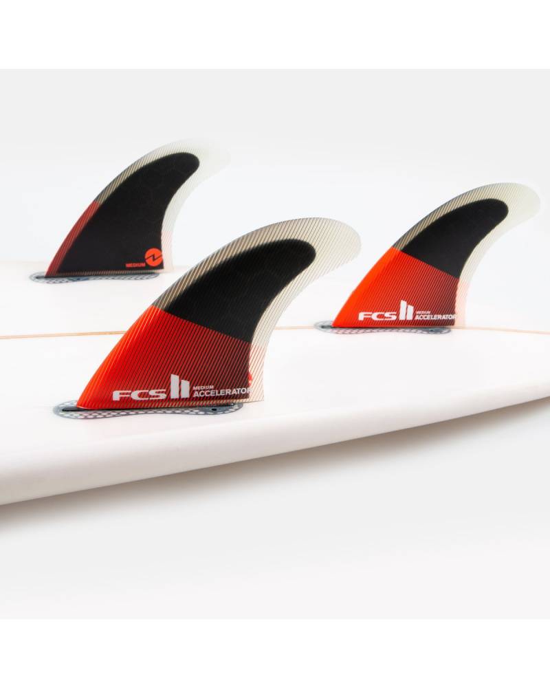FCS II Accelerator PC Fri Surfboard Fin Set - Medium