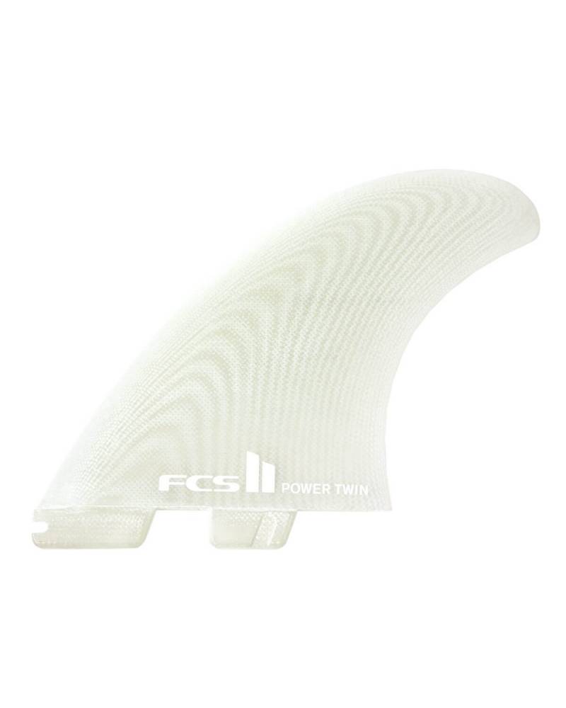 FCS II Power Twin PG Fins - Clear