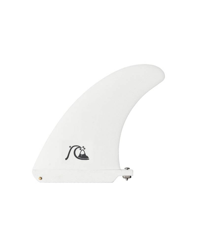 Quiksilver 7" Single Fin - White