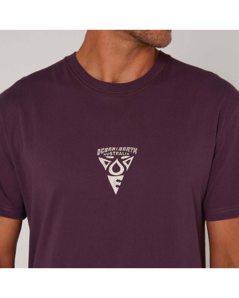 Rated F Tee - Plum
