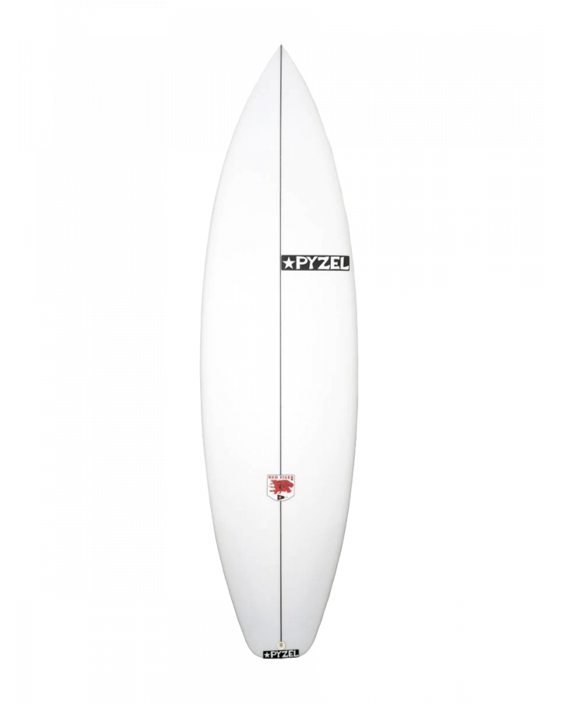 Red Tiger XL (Pyzel) - 6' 2" x 20 " x 2 3/4" x 36L - FCS II
