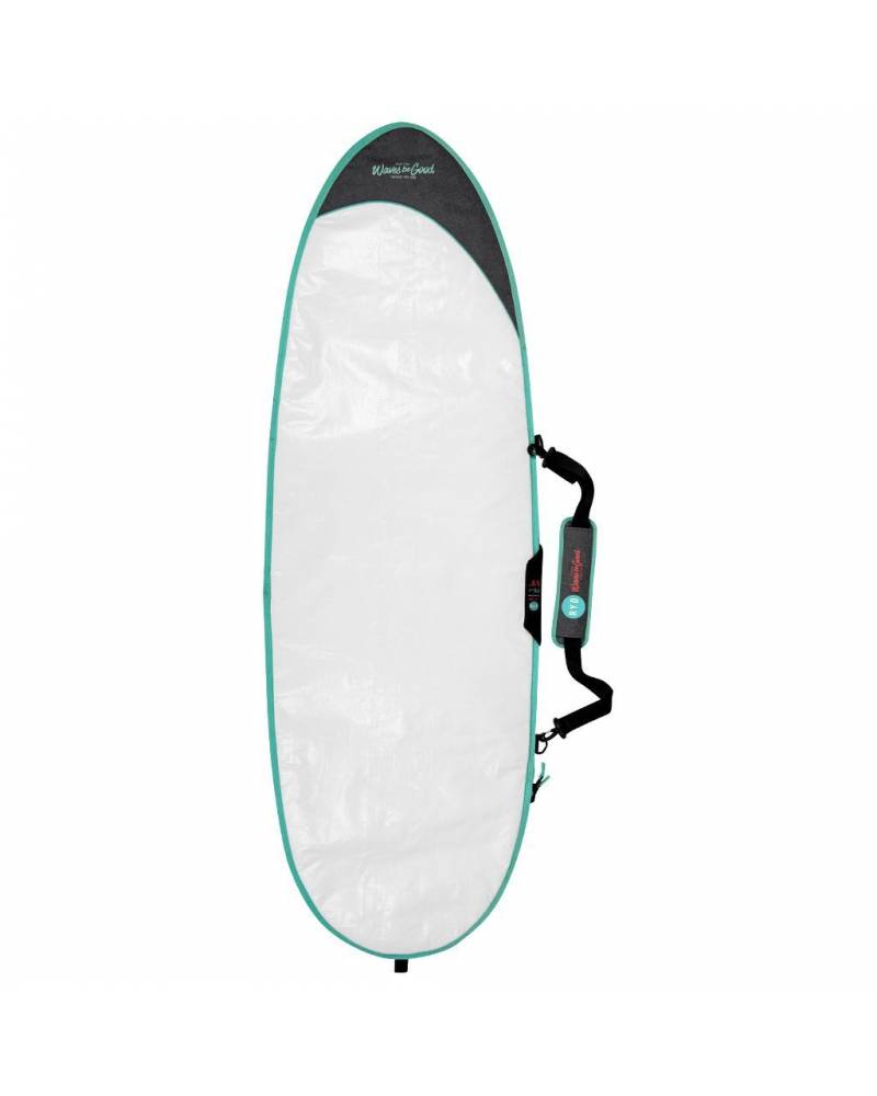 RYD True Simple Day Use Bag - White/Aqua - Back