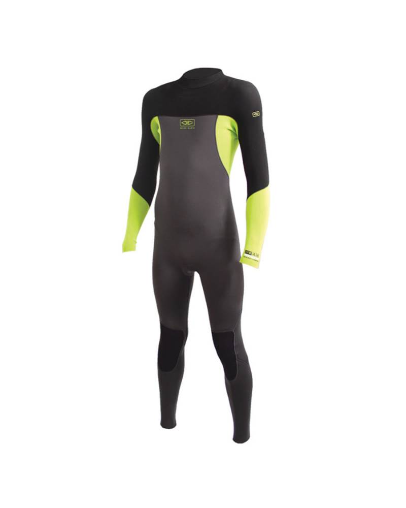 Ocean and Earth Boys Free Flex Back Zip Steamer 4/3mm