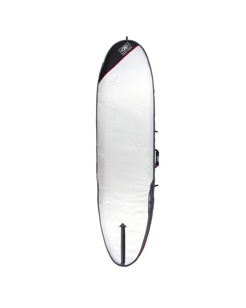 Aircon Longboard Cover - Black/Red