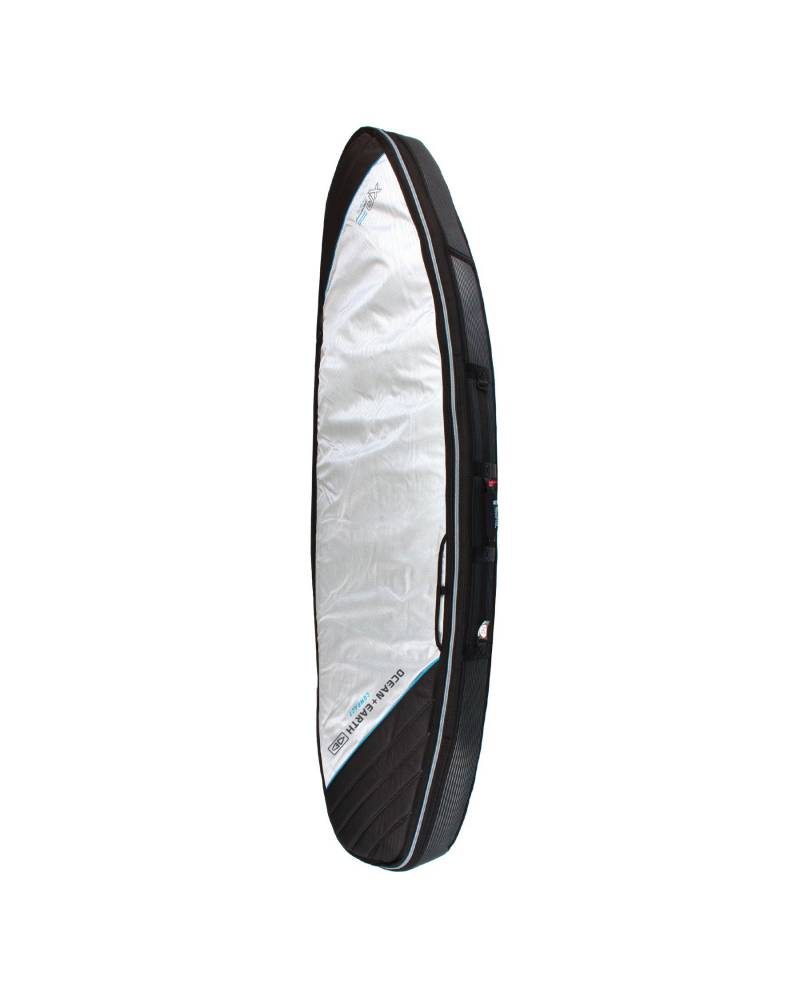 Triple Compact Shortboard Cover - Silver