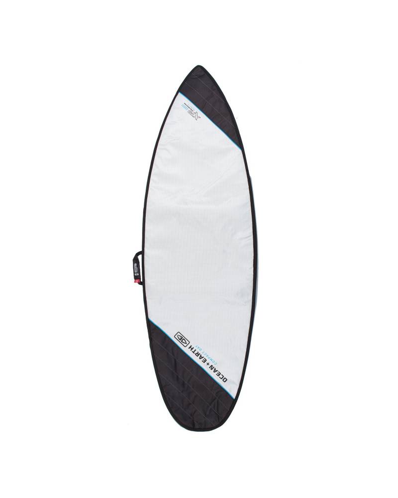 Compact Day Shortboard Cover - Silver