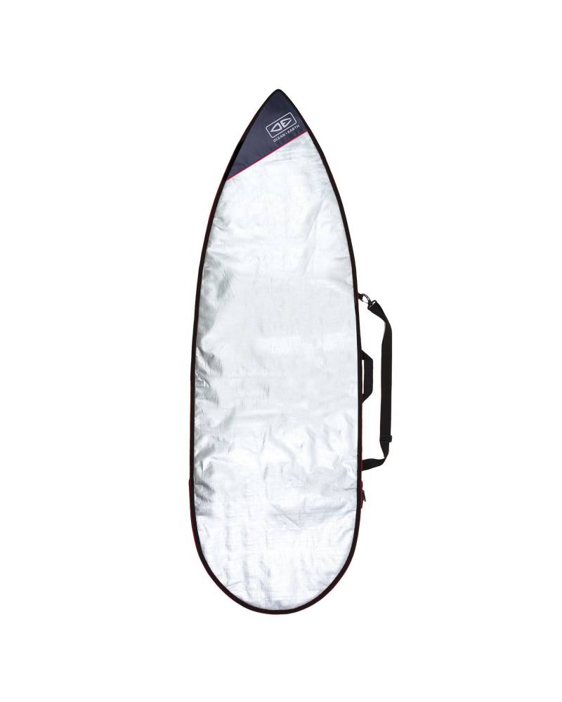 Barry Basic Shortboard Cover - Black/Red