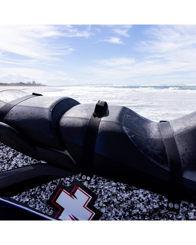 Jet Ski Seat Strap & Handle - All Black