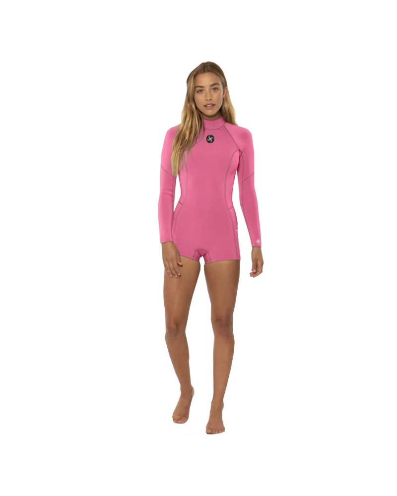 sisstr 7 Seas 2/2 long sleeve spring suit - magenta wetsuit