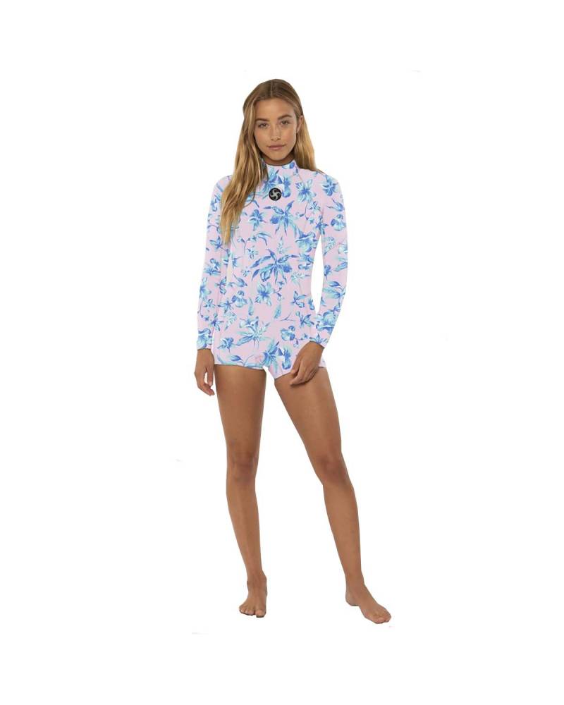 sisstr 7 Seas 2/2 long sleeve spring suit - orchid front