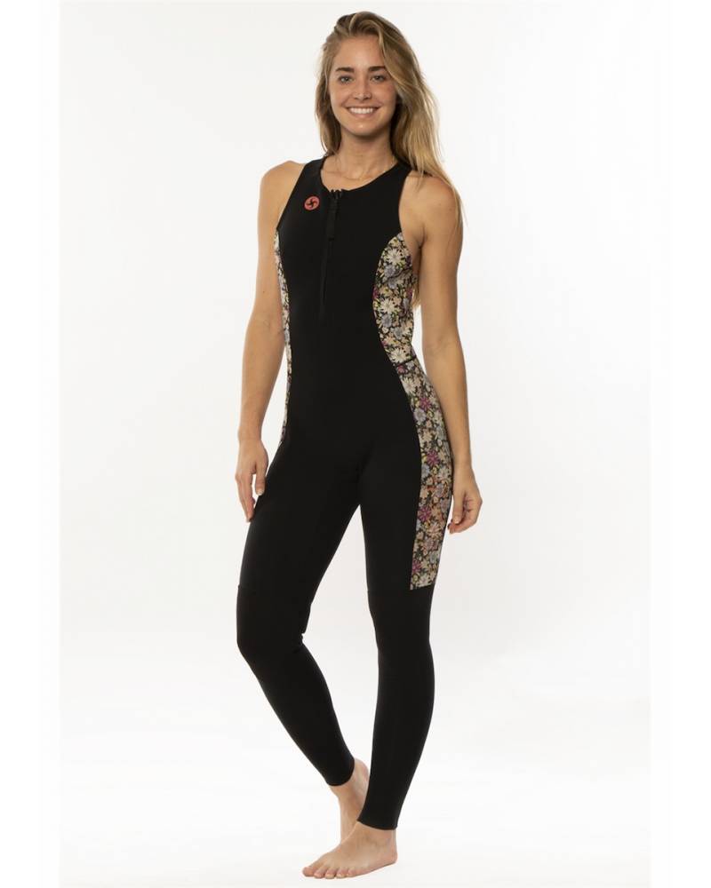 Sisstrevolution 7 Seas 2/2 Long Jane Wetsuit - Black front