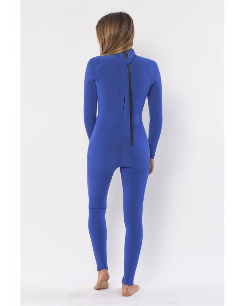 Sisstrevolution 7 Seas 3/2 Back Zip Full - Bright Blue - Back