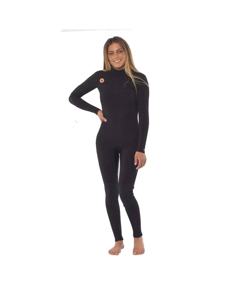 Sisstrevolution 7 Seas 3/2 Chest Full - Solid Black - front