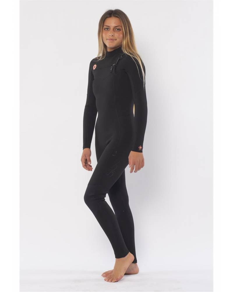 Sisstrevolution 7 Seas 3/2 Chest Full - Solid Black - Side
