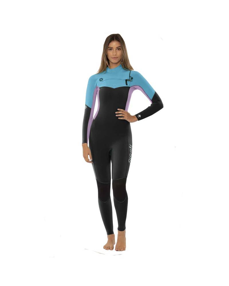 Sisstrevolution 7 Seas 3/2 Chest Zip Full - Orchid - front