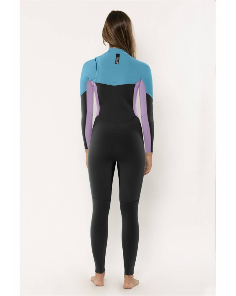 Sisstrevolution 7 Seas 4/3 Chest Zip Full - Orchid - Back