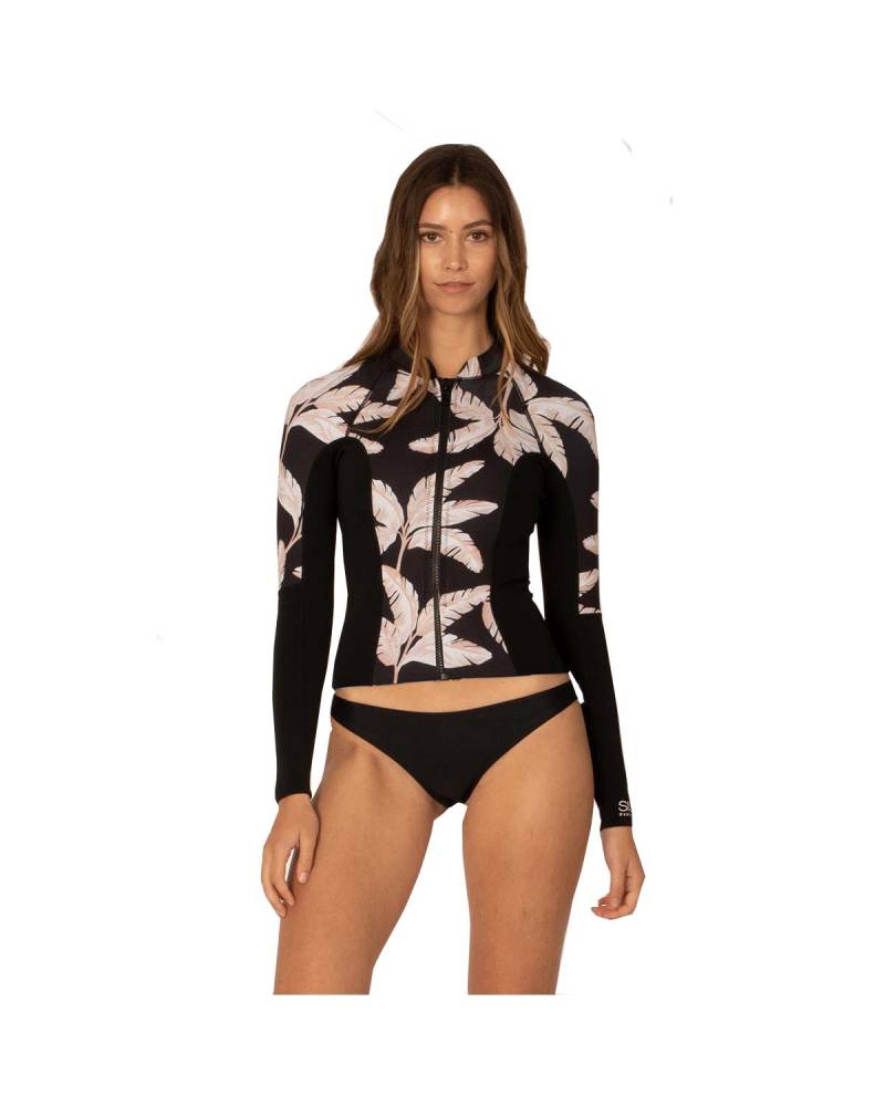 Sisstrevolution -Bucerias Jacket - Black Fade-front